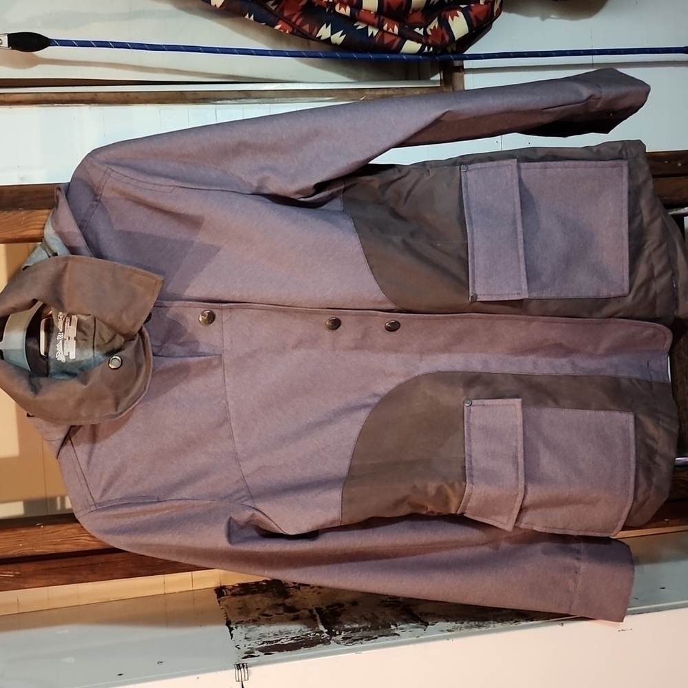 Royal Robin's women's purple coat medium